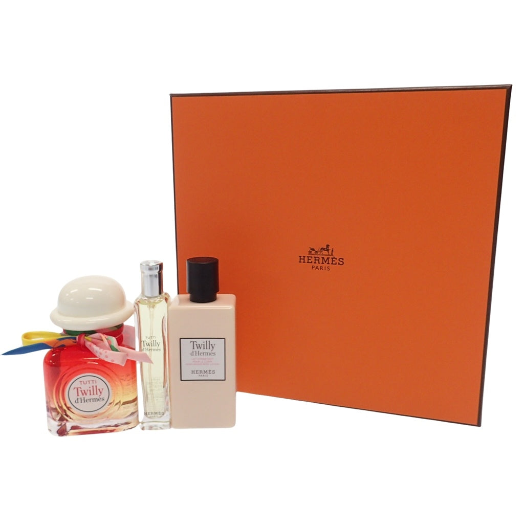 跟新一样◆Hermes Tutti Twilly d'Hermes 淡香精 85ml &amp; 15ml 身体乳 80ml 限量套装 HERMES [AFI1] 