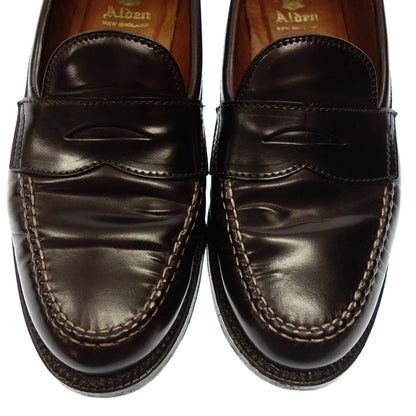 二手 ◆Alden Loafer Cordovan 986 7D 棕色 ALDEN [AFD2] 