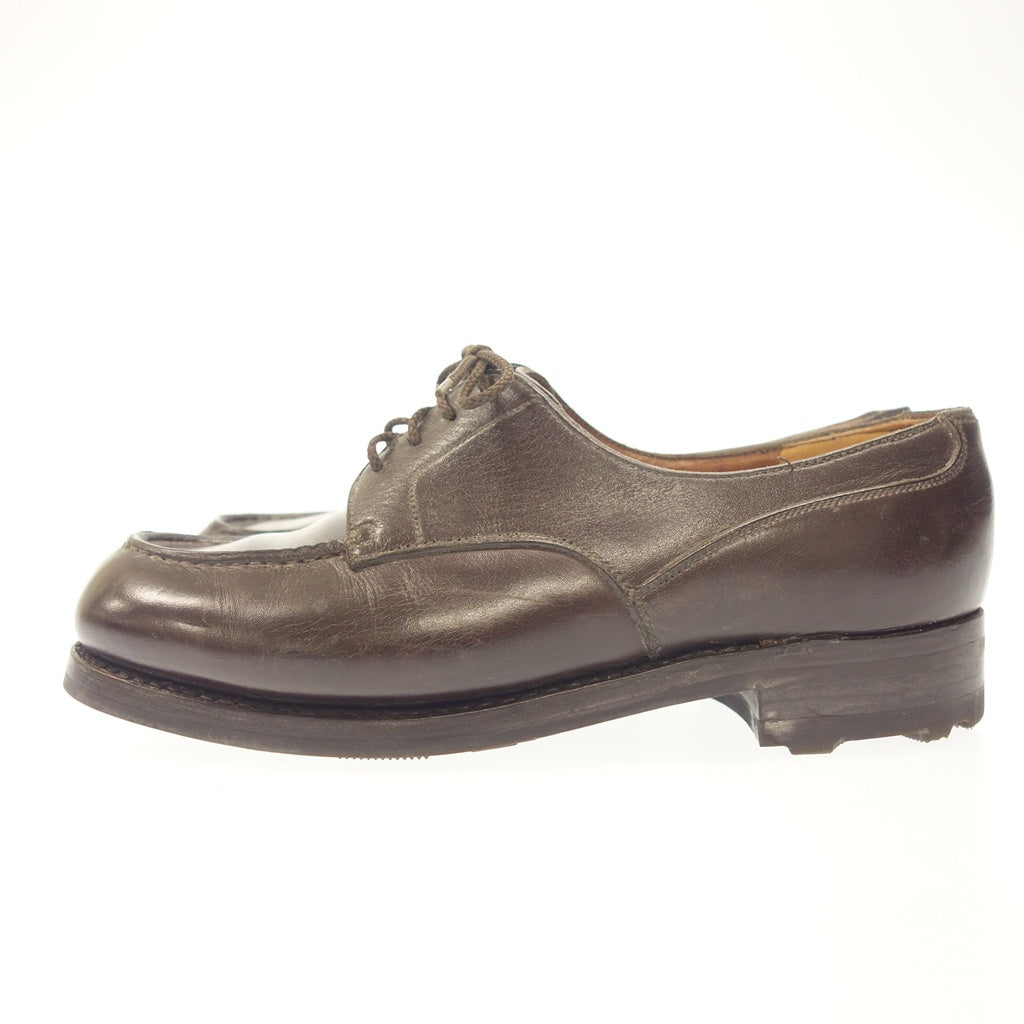 Used ◆JM Weston Leather Shoes U Tip 641 Golf Men's Size 4.5C Brown JMWeston [AFC43] 