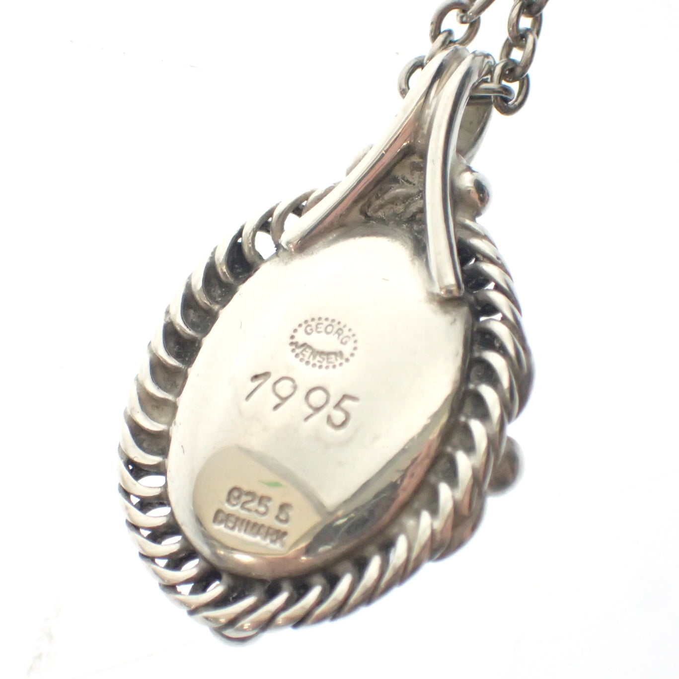 Good condition ◆ Georg Jensen Necklace Pendant Year 1995 SV925 Silver GEORG JENSEN [AFI8] 