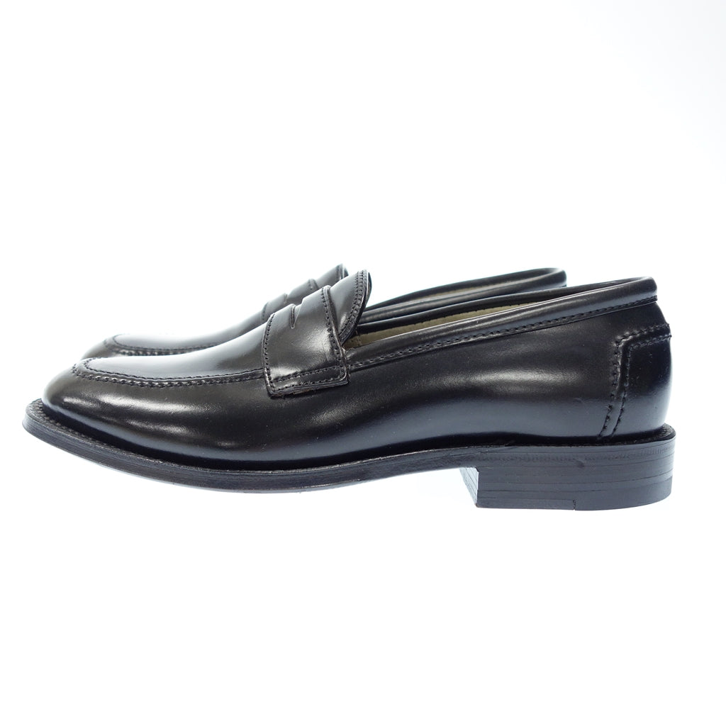 Like new◆Alden Ships Leather Shoes Loafers 9629Y Cordovan Men's Black US7.5D Alden SHIPS [LA] 