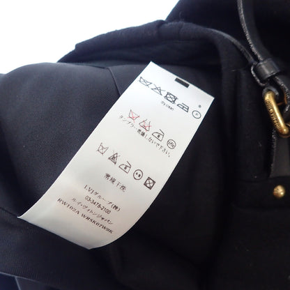 Good condition◆Louis Vuitton wool belt skirt ladies 38 black LOUIS VUITTON [AFB45] 