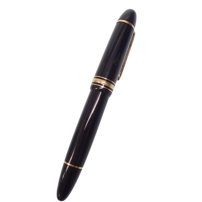 Used ◆Montblanc Fountain Pen Meisterstuck 149 Nib 18K Black MONTBLANC MEISTERSTUCK [AFI13] 