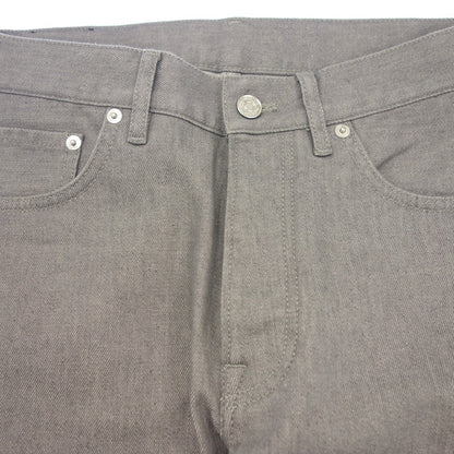 Very good condition ◆ Berluti denim pants lining calligraphy men's size 44 gray Berluti [AFB48] 