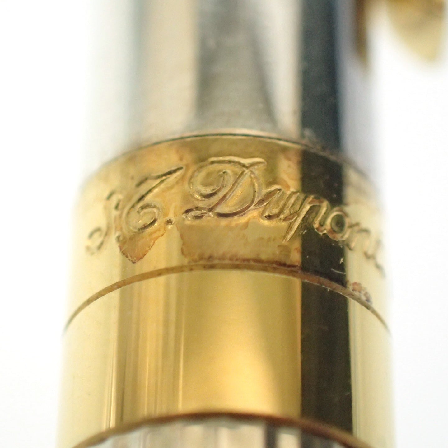 S.T.Dupont デュポン ツイスト式ボールペン ゴールド S.T.デュポン
