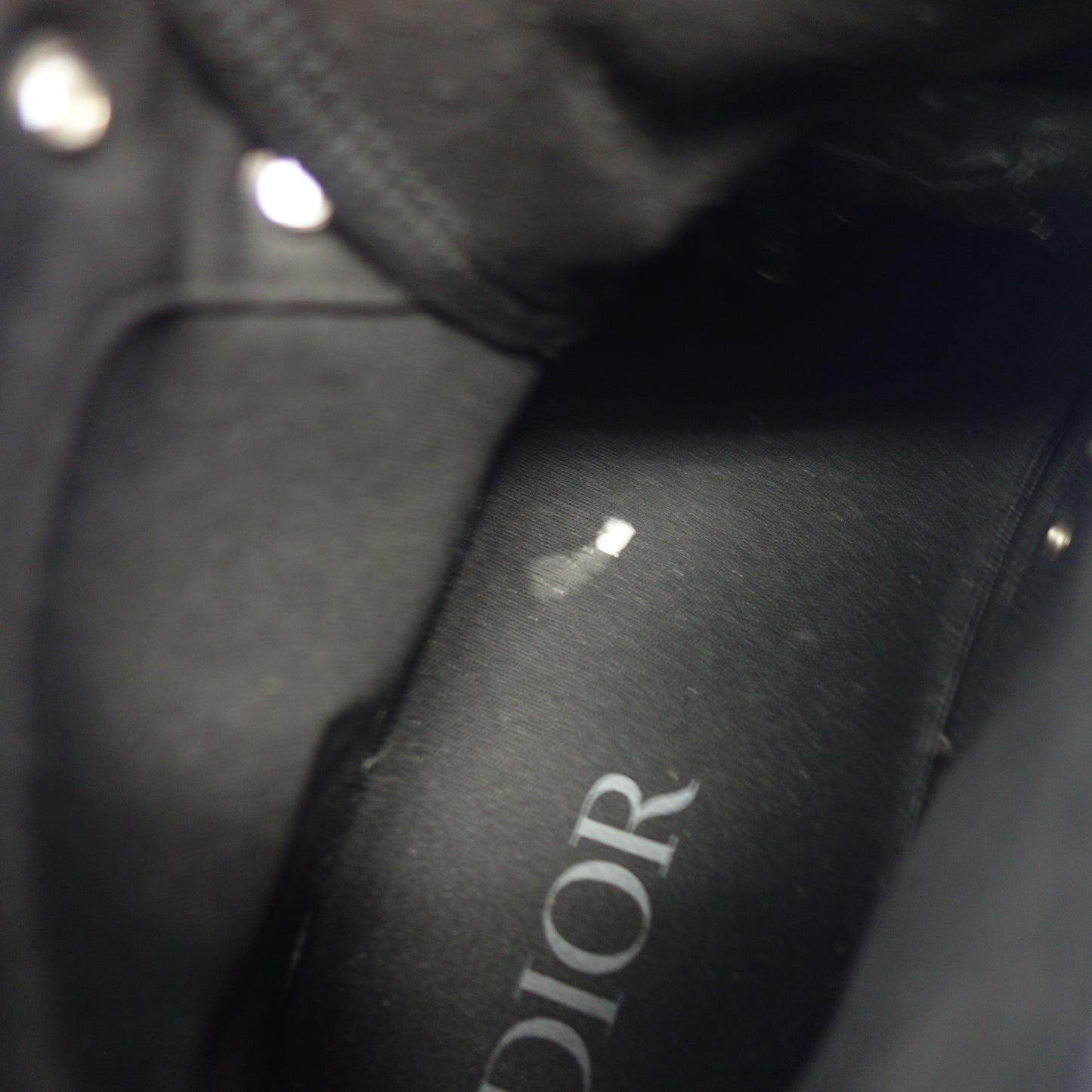 二手 Dior Peter Doig 高帮运动鞋 DIOR Peter Doig 男士 44 黑色 [AFC52] 