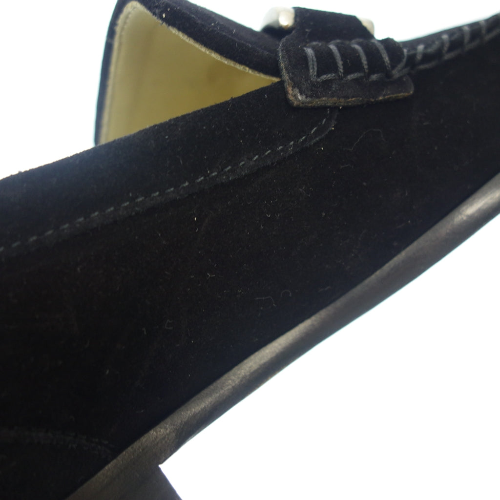 Like new ◆ Cole Haan slip-on bit moccasin suede men's 10 black COLE HAAN [AFD5] 