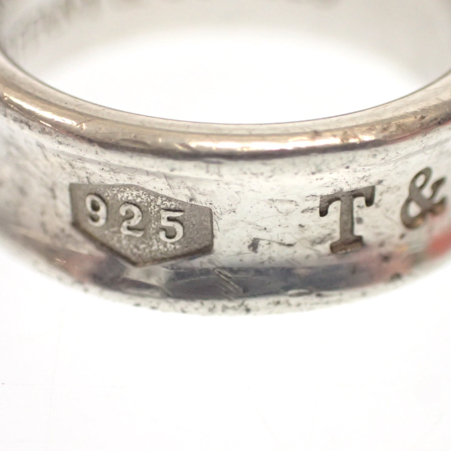 Used Tiffany 1837 Ring Narrow Ring SV925 Silver Tiffany &amp; Co. [LA] 