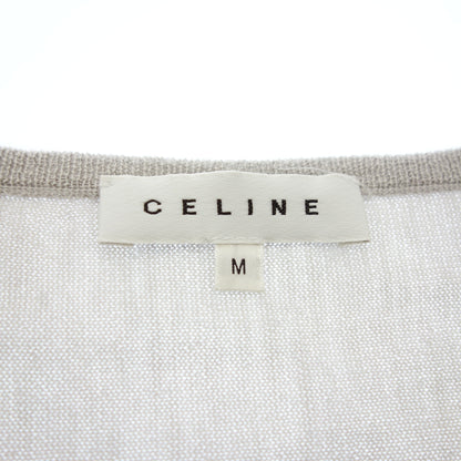 CELINE 针织毛衣 银色五金 女士 浅灰色 M CELINE [AFB22] [二手货] 