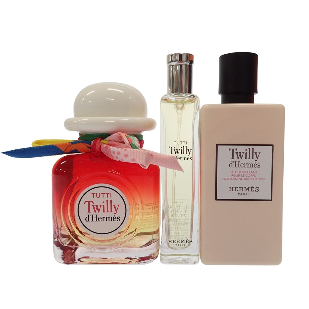 跟新一样◆Hermes Tutti Twilly d'Hermes 淡香精 85ml &amp; 15ml 身体乳 80ml 限量套装 HERMES [AFI1] 