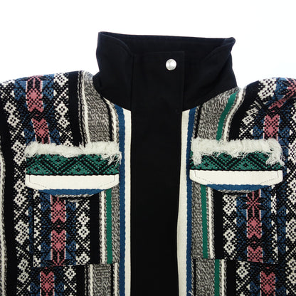 Sacai Blouson Rug Cotton Jacquard 22-5993 Women's 1 Multi Sacai [AFB8] [Used] 