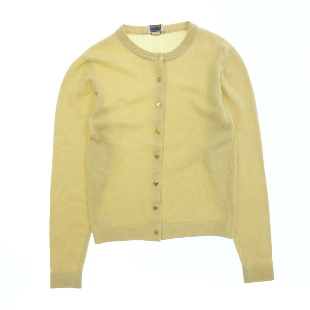 Used ◆Hermes Knit Cardigan Sweater Serie Button Women's Yellow HERMES [AFB44] 