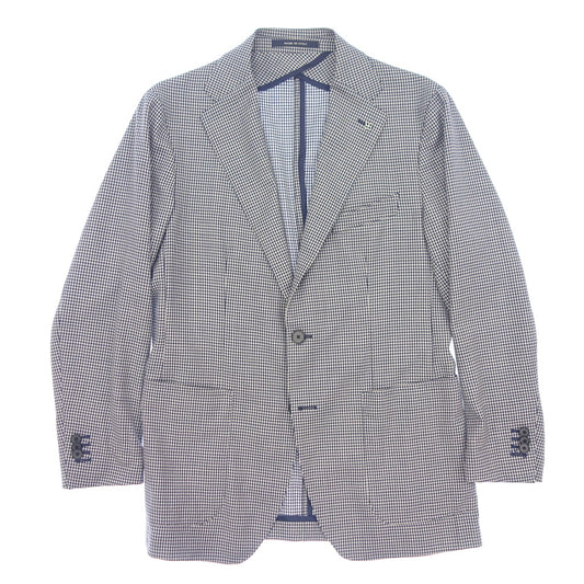 Used ◆TAGLIATORE 2B Jacket Wool Men's Size 48 Blue TAGLIATORE [AFB29] 