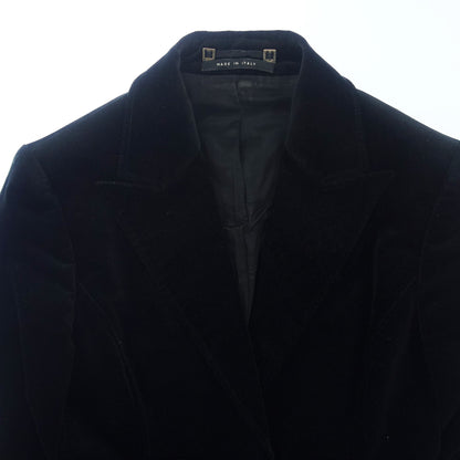 Gucci Tailored Jacket Velor 148400 Women's 38 Black GUCCI [AFB20] [Used] 