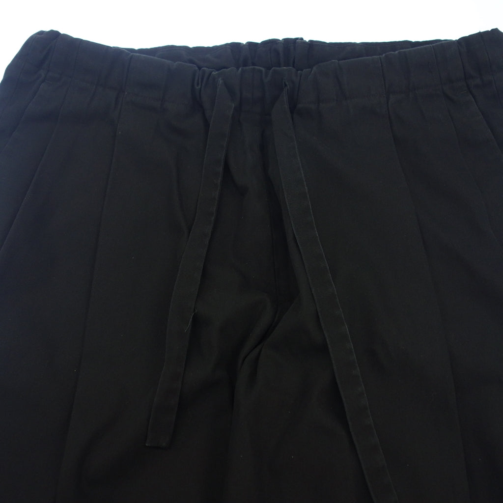 Used ◆ Loupe 2 tuck easy pants 00-JS-83456 Men's Black Size 55 LOOPE [AFB13] 