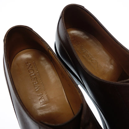 Good Condition◆JM Weston Leather Shoes U Tip 641 Golf Russian Calf Men's 6D Brown JM Weston [LA] 