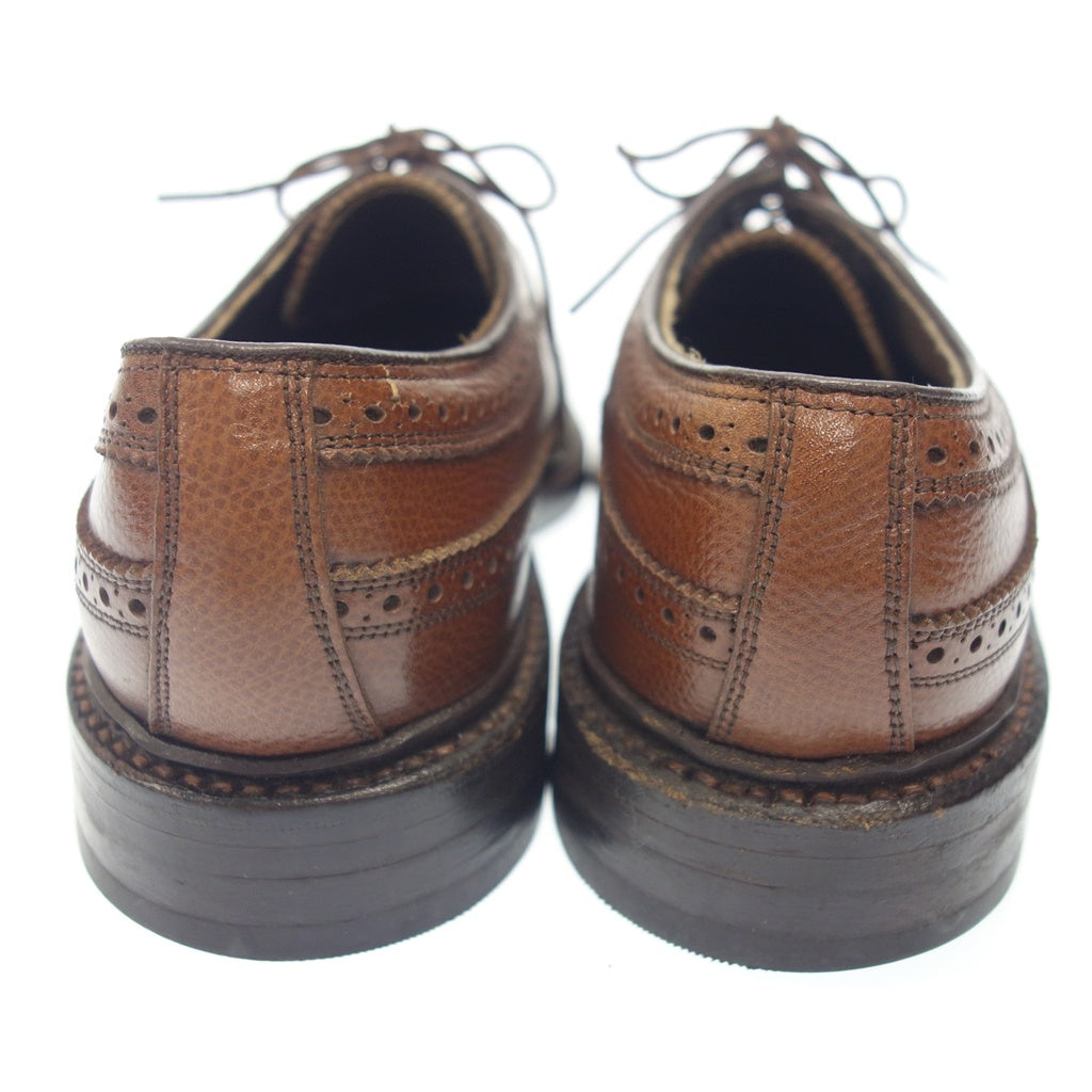 美品◆フローシャイム フルブローグシューズ KENMOOR 97625 メンズ サイズ6D ブラウン系 FLORSHEIM【AFC31】