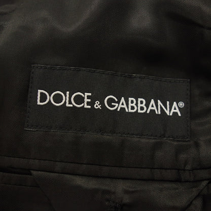 Unused ◆Dolce &amp; Gabbana Chester Coat Wool x Polyamide Men's Black Size 48 DOLCE&amp;GABBANA [AFB11] 
