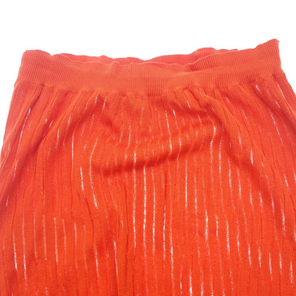 Very good condition◆Chloé Maxi Knit Skirt Women's Orange Size S CHC22UMR50520834S Chloé [AFB32] 