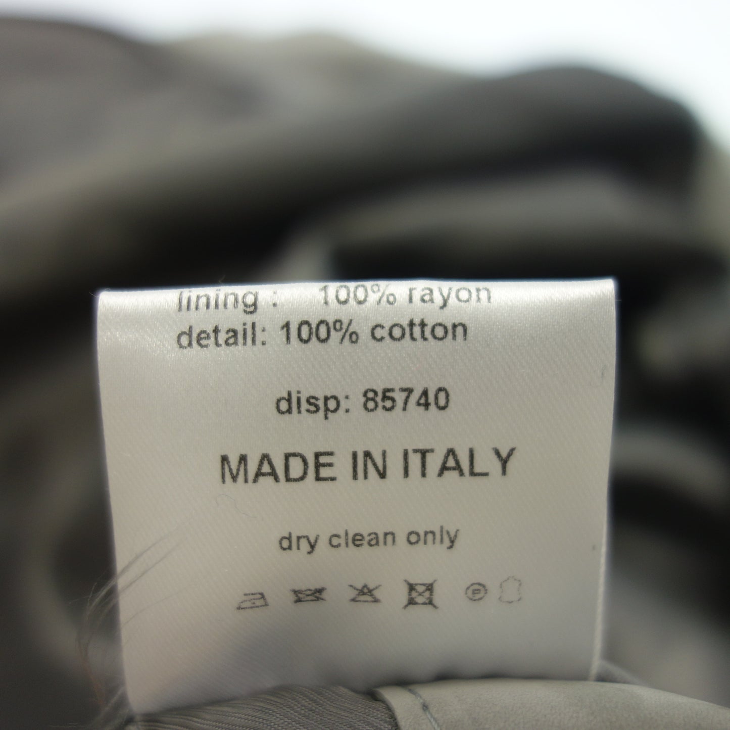 Good Condition ◆ Brioni Leather Blouson Zip Up Check Suede Size 54 Men's Gray Brioni [AFB43] 