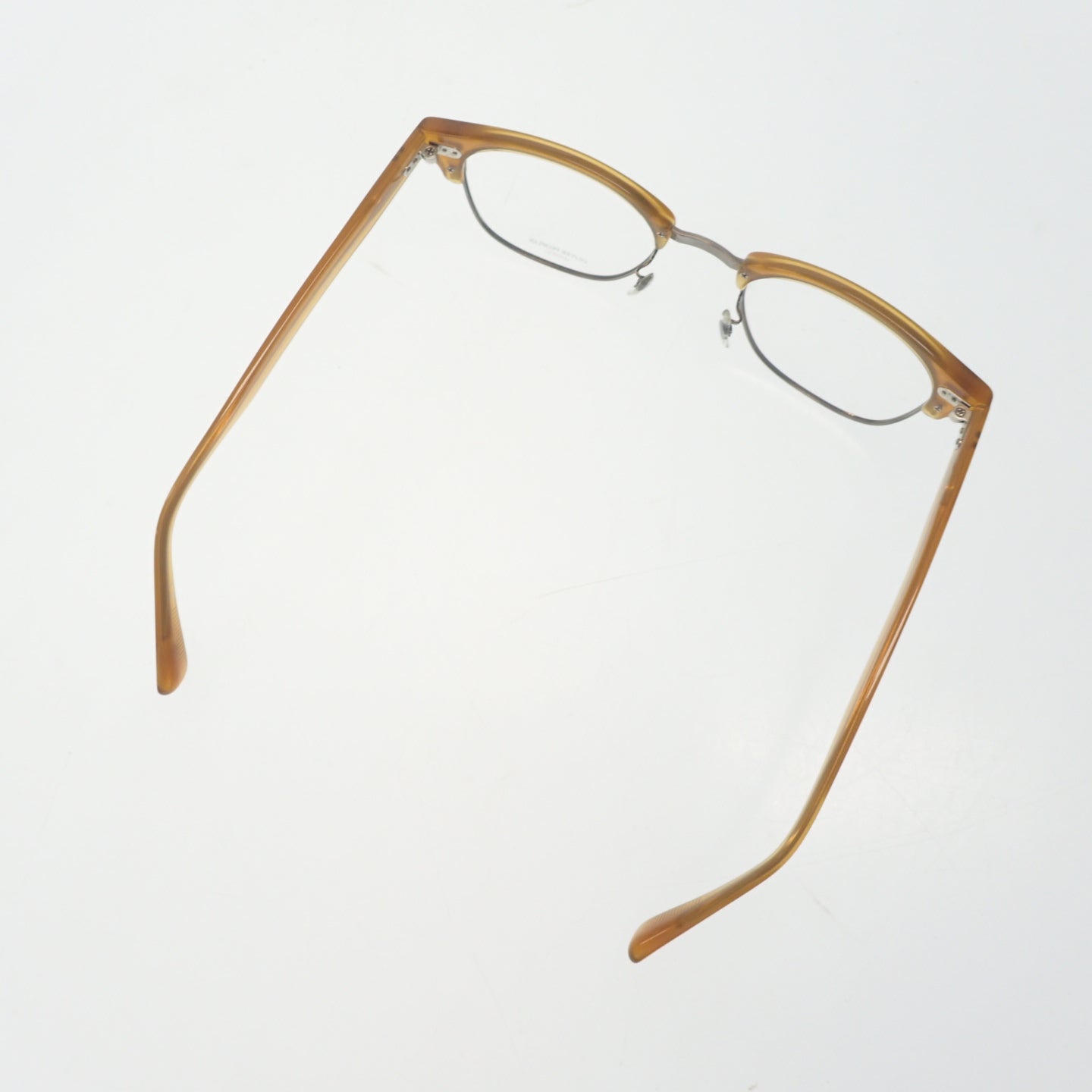 Like new◆OLIVER PEOPLES Glasses Date Glasses BALEN 0OV7994T Brown Case Included OLIVER PEOPLES [AFI9] 