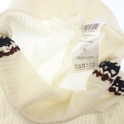 非常漂亮的商品◆Chloe 长裙 CHC22AMJ38520109S 女式白色 S 码 Chloe [AFB32] 