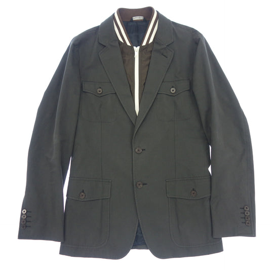 Used ◆Dolce &amp; Gabbana Docking Jacket 4 Pockets Zip Up Men's Gray Size 48 DOLCE&amp;GABBANA [AFB18] 