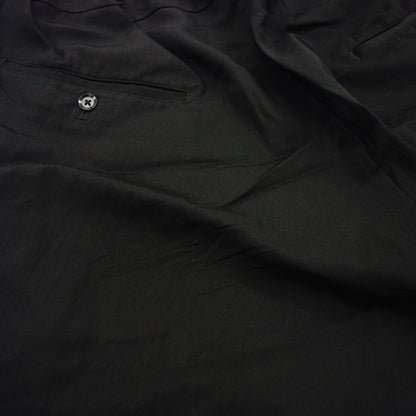 Good condition ◆ Yohji Yamamoto Pour HOMME Half Pants HG-P20-100 2022SS Top Shape Wool Gabardine Men's 3 Black Yohji Yamamoto POUR HOMME [AFB26] 