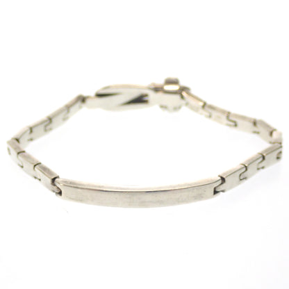 Good condition ◆ Gucci bracelet belt design SV925 silver GUCCI [AFI11] 