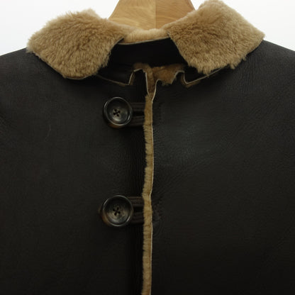 Needles Shearling Coat Sheepskin Leather Men's Brown 1 Needles [AFG1] [Used] 