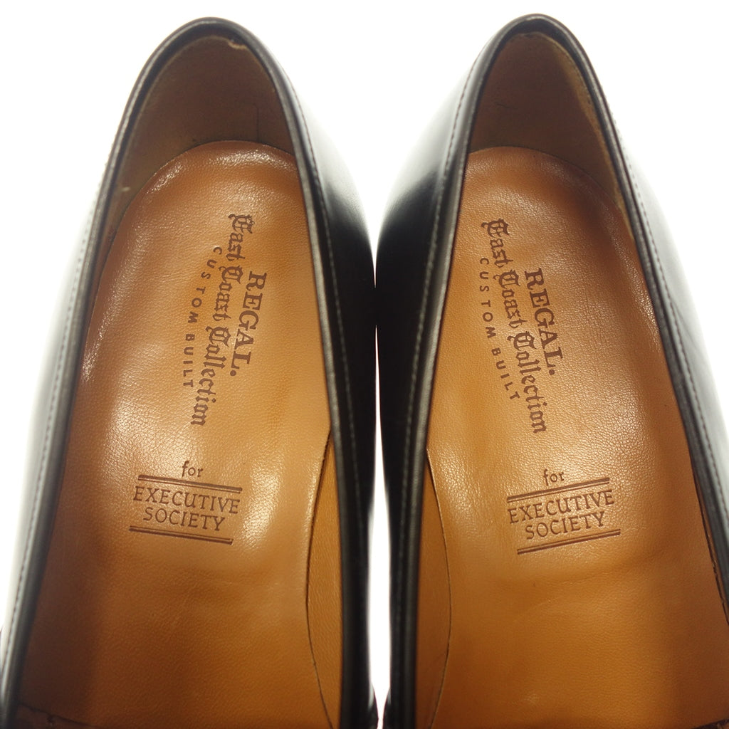 Like new◆Regal Full Strap Loafer East Coast Collection Leather Men's Black Size 26.5 REGAL EAST COAST COLLECTION [AFC1] 