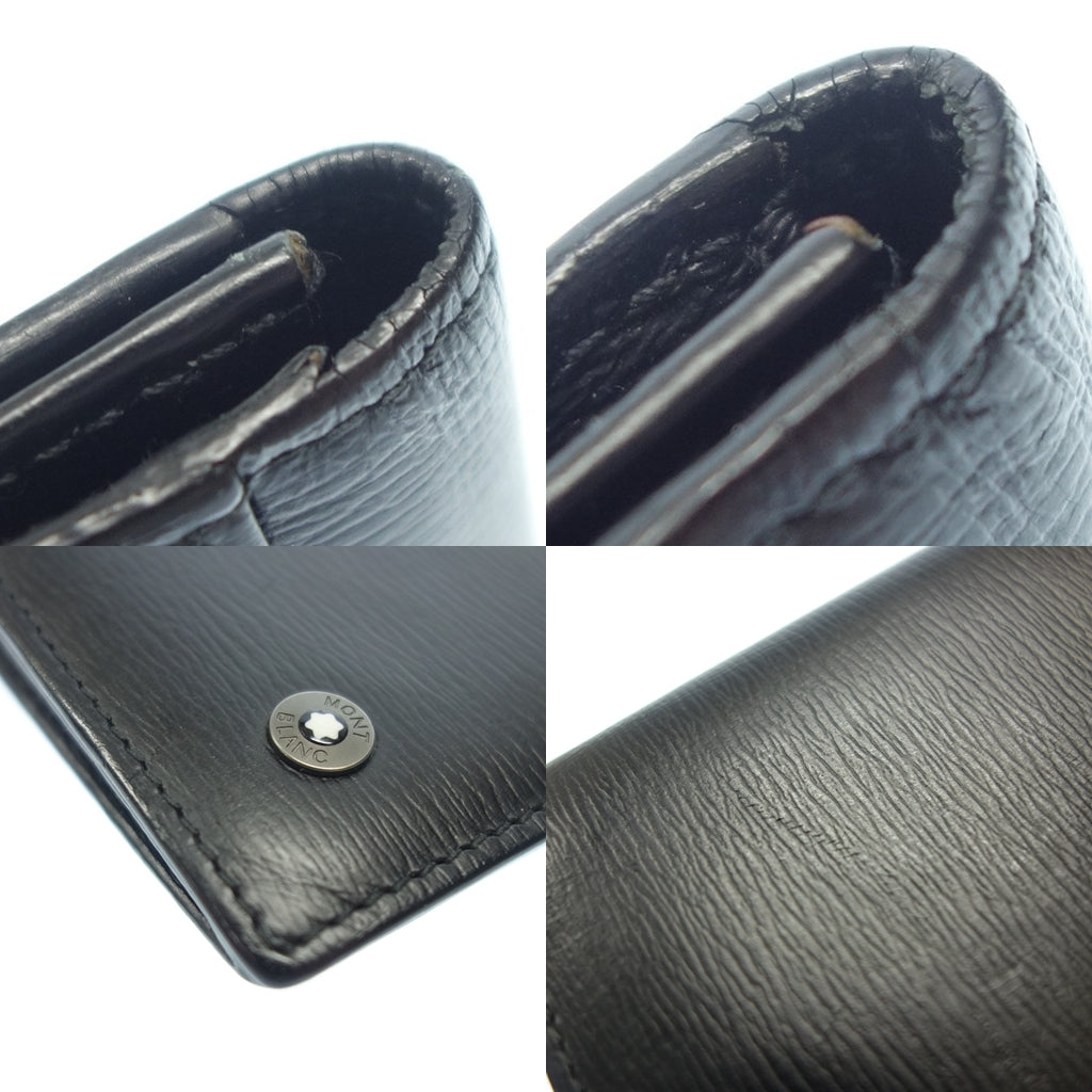 モンブラン カードケース 名刺入れ レザー 黒 MONTBLANC【AFI6