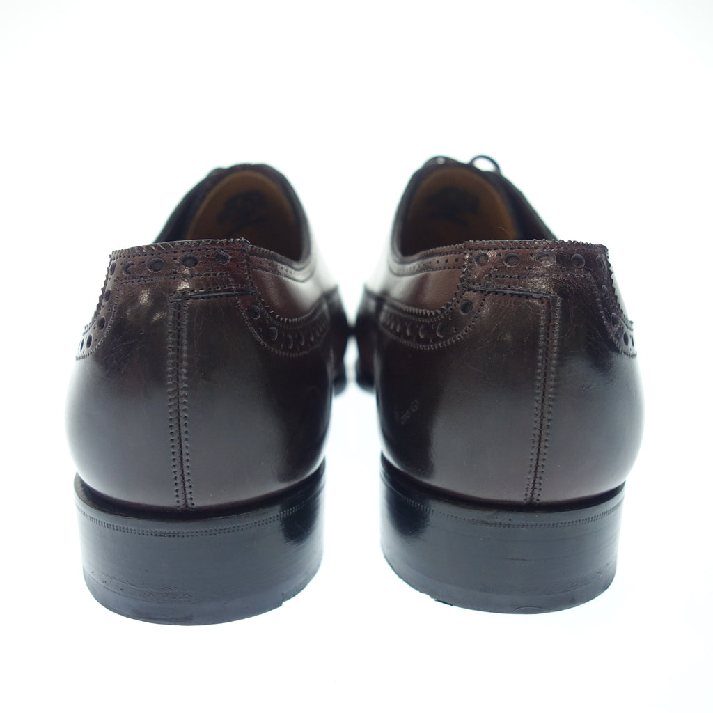 Good condition ◆ Gaziano &amp; Girling Leather Shoes Punched Cap Toe WARWICK Men's 7.5E Red Brown GAZIANO&amp;GIRLING [LA] 