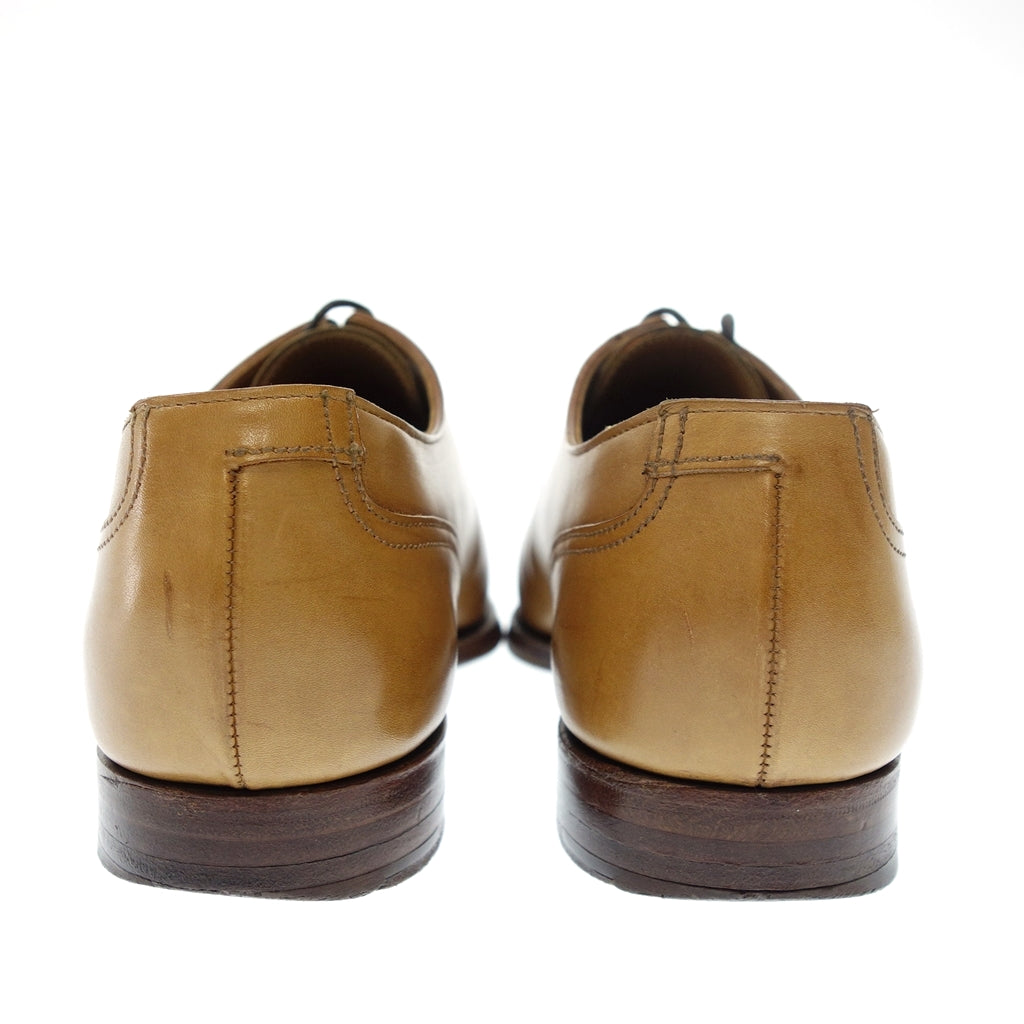 Used ◆Crockett &amp; Jones U-tip shoes Wigston Trading Post custom made leather men's light brown UK6.5E CROCKETT&amp;JONES Wigston Trading Post [AFD1] 