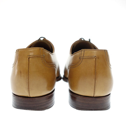 二手 ◆Crockett &amp; Jones U 型鞋 Wigston Trading Post 定制皮革男式浅棕色 UK6.5E CROCKETT&amp;JONES Wigston Trading Post [AFD1] 