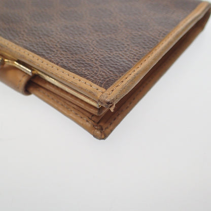 Good condition ◆ Celine Vintage Bifold Wallet Macadam Clasp M14 CELINE [AFI15] 