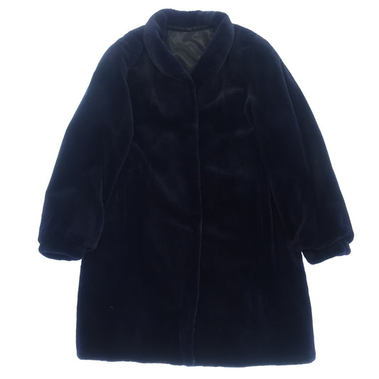 SAGAMINK Middle Coat Shared Mink SuperbQuality RanchedMink Navy SAGAMINK [AFF23] [Used] 