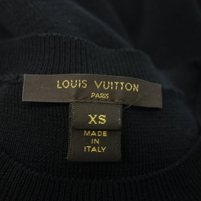 ルイヴィトン ワンピース ニット スパンコール レディース ブラック XS LOUIS VUITTON【AFB18】【中古】