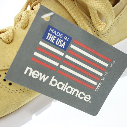 未使用 ◆ New Balance 运动鞋 ML1978HC 美国制造 男士黄色 9 码 NEW BALANCE [AFD13] 