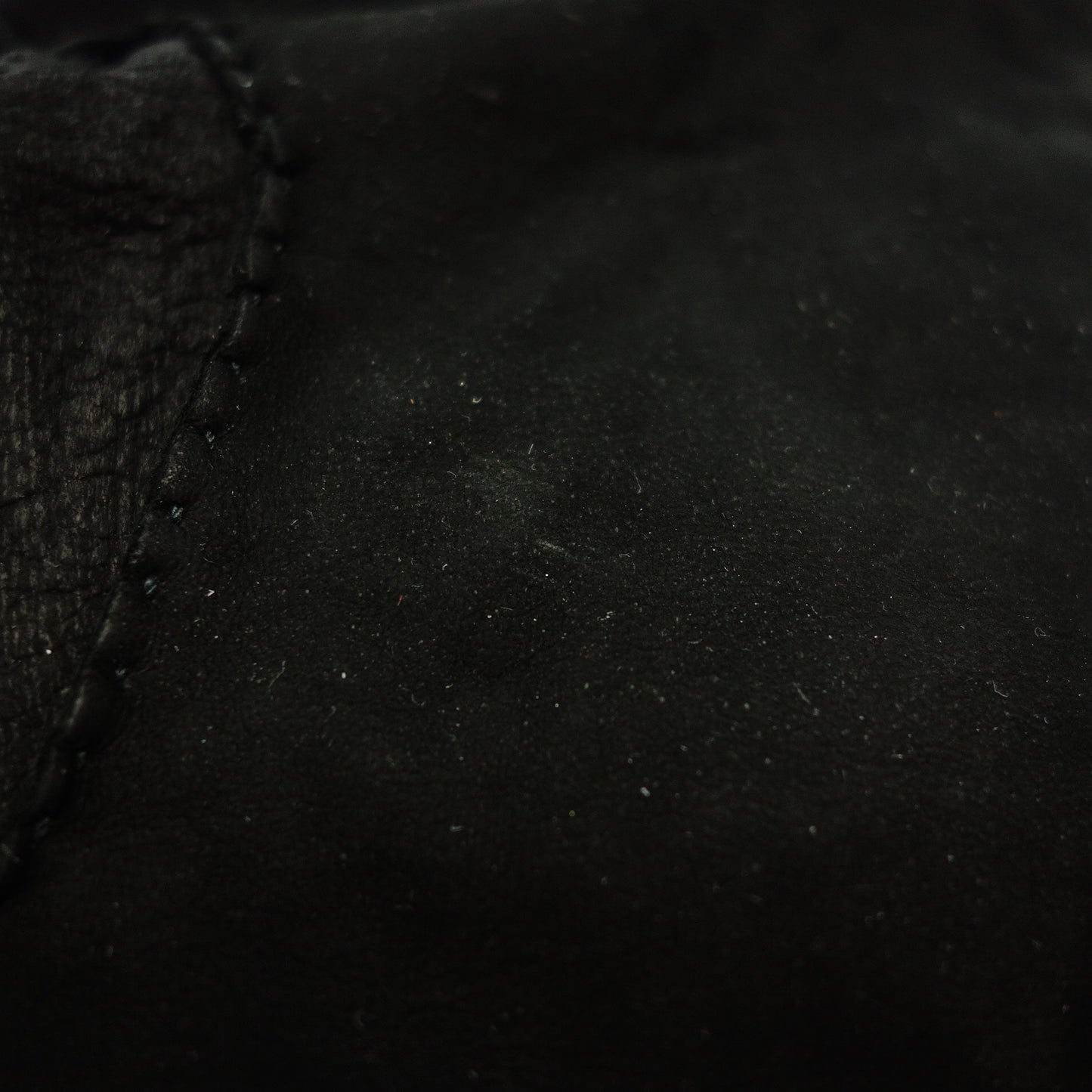 イヴサンローラン スエード レザー グローブ 手袋 ブラック 9 YVES SAINT LAURENT【AFI20】【中古】