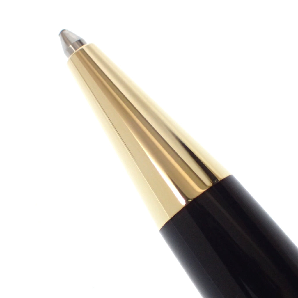 Very good condition ◆ Montblanc Ballpoint Pen Meisterstitch 164 MB10883 Black x Gold MONTBLANC [AFI1] 