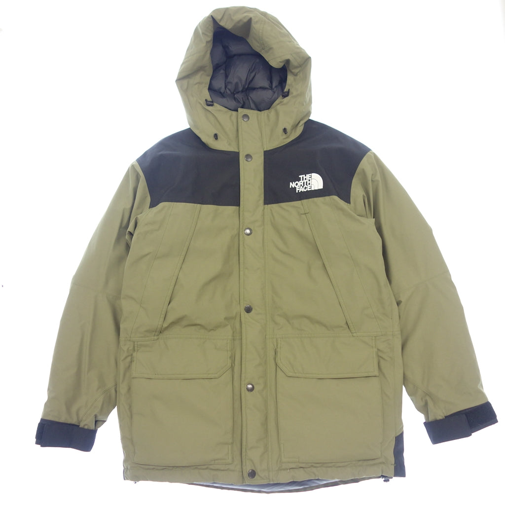 極美品◆ザ ノースフェイス マウンテンダウンパーカー ND91700R メンズ サイズXL オリーブ系 THE NORTH FACE【AFA16】