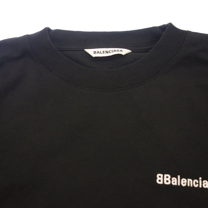 状况良好 ◆ Balenciaga 20SS T 恤棉质男式黑色 S 码 641655 BALENCIAGA [AFB50] 