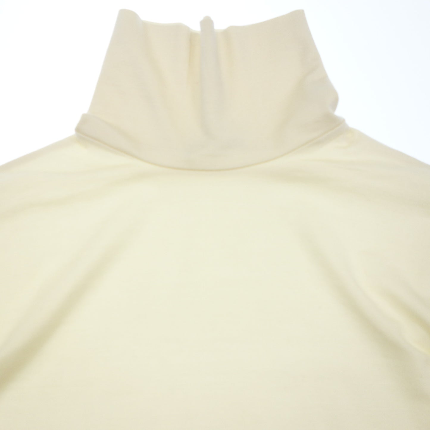 Hermes Knit Sweater Turtle Silk Margiela Period Women's Cream 38 HERMES [AFB21] [Used] 