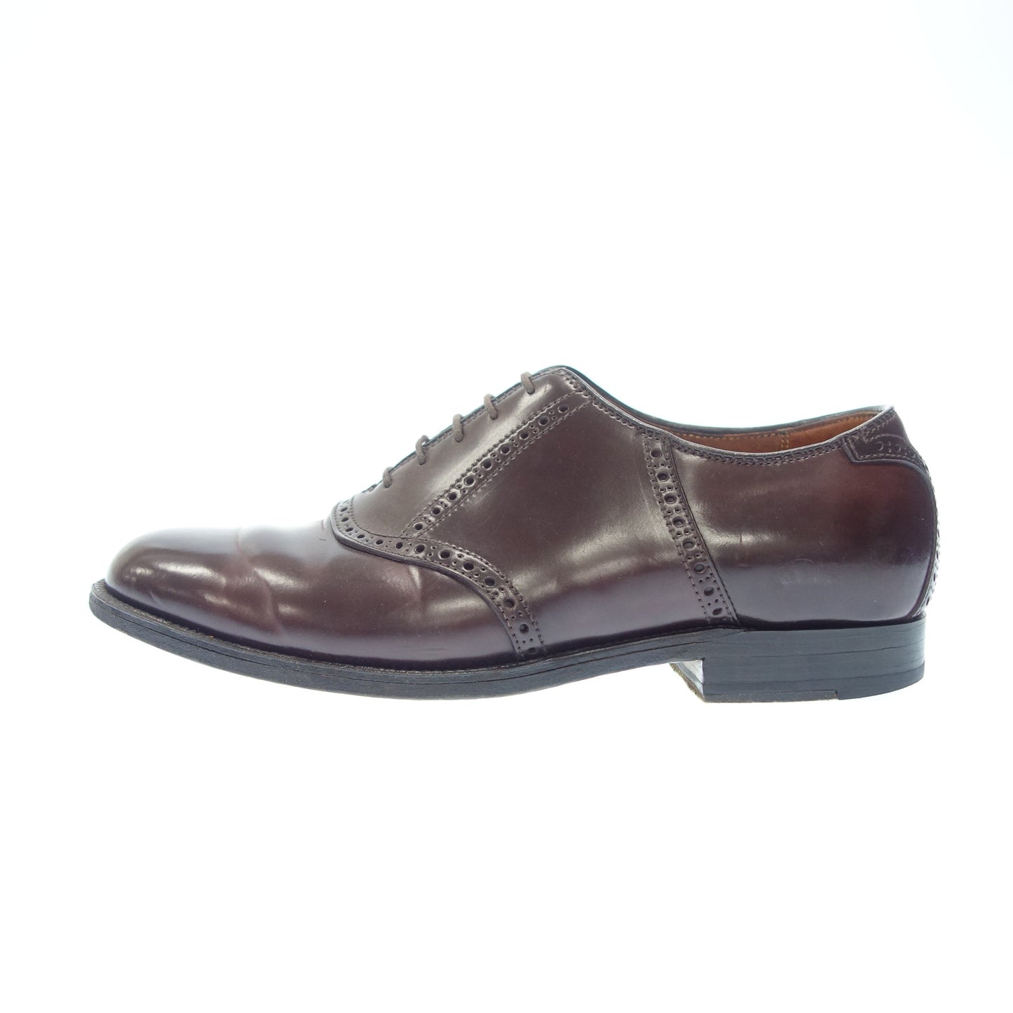 状况良好◆Alden 马鞍鞋 994 Cordovan 男式 9.5 棕色 ALDEN [AFC51] 