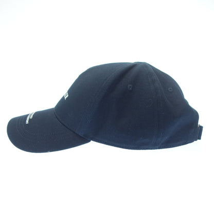 状态良好 ◆盟可睐 (Moncler) 帽子盖子 BASEBALL 2022 标识刺绣深蓝 MONCLER [AFI19] 