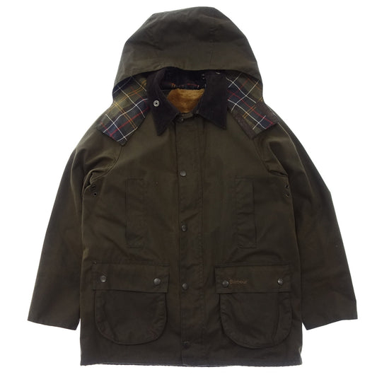 美品◆バブアー ジャケット ビデイル ボーイズ 純正ライナー付 メンズ XL カーキ Barbour【AFA6】