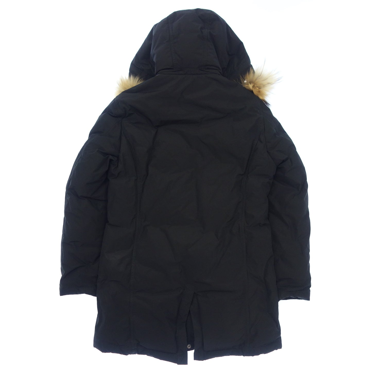 Used◆Burberry Black Label Fur Down Coat Men's Size M Black BMP39-335-09 BURBERRY BLACK LABEL [AFA11] 