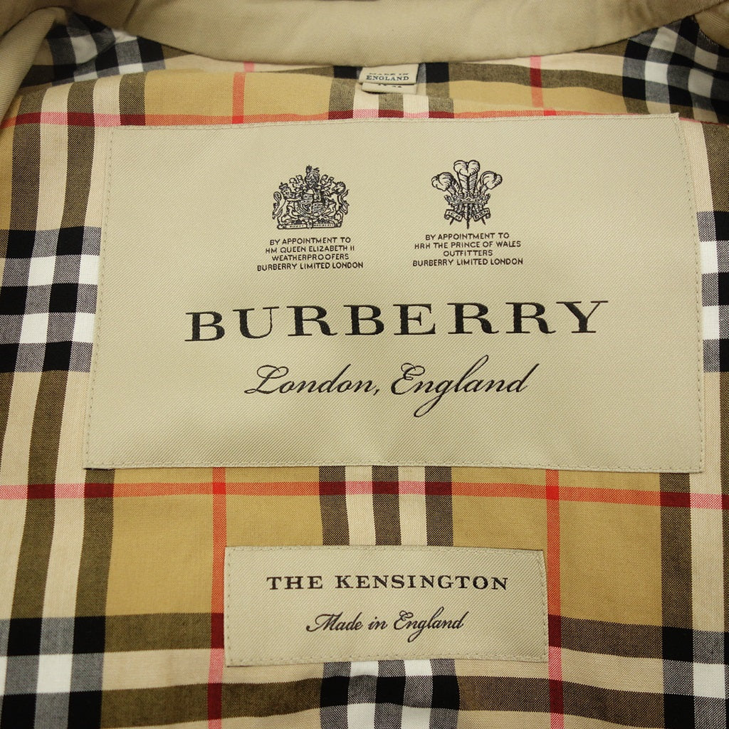 Good Condition◆Burberry Kensington Trench Coat Nova Check Women's Size UK6 Beige BURBERRY THE KENSINGTON [AFA13] 
