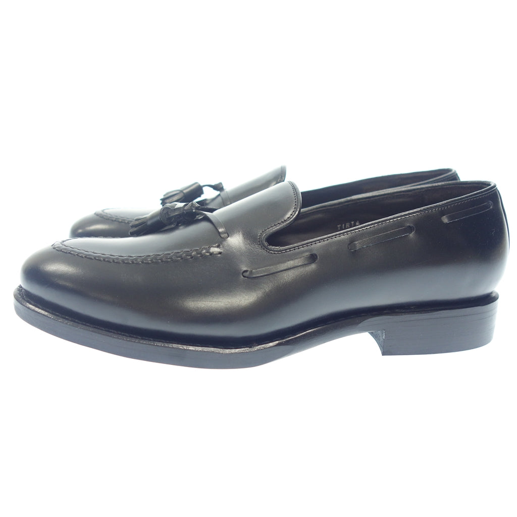 Very good condition◆Jalan Sriwijaya Loafers 98811 Tirta Leather Men's Size 8 Black Jalan Sriwijaya [AFD3] 